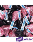 Hershey's Kisses Color Combo - Pink and Black: 800-Piece Box - Candy Warehouse