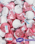 Hershey's Kisses Color Combo - Pink and White: 800-Piece Box - Candy Warehouse