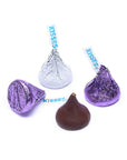 Hershey's Kisses Color Combo - Purple and White: 800-Piece Box - Candy Warehouse