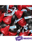 Hershey's Kisses Color Combo - Red and Black: 800-Piece Box