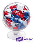 Hershey's Kisses Color Combo - USA Red, White and Blue: 1200-Piece Box - Candy Warehouse