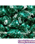 Hershey's Kisses Dark Chocolates with Mint Truffle Filling: 9-Ounce Bag - Candy Warehouse