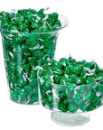 Hershey's Kisses Dark Green Foiled Milk Chocolate Candy: 400-Piece Bag - Candy Warehouse