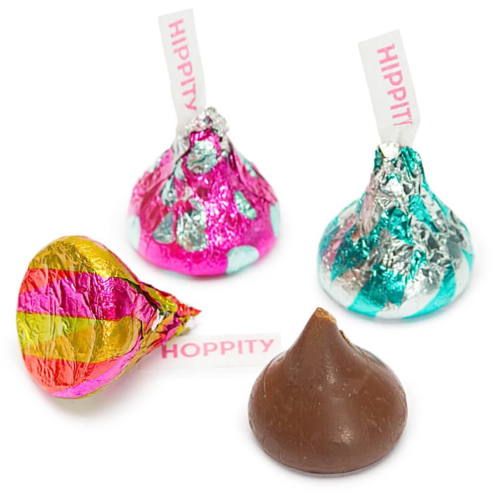 Hershey&#39;s Kisses Easter Egg Hunt Foil Designs 10.1-Ounce Bag - Candy Warehouse