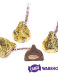 Hershey's Kisses Gold Foiled Milk Chocolate with Almonds Candy: 16-Ounce Bag - Candy Warehouse