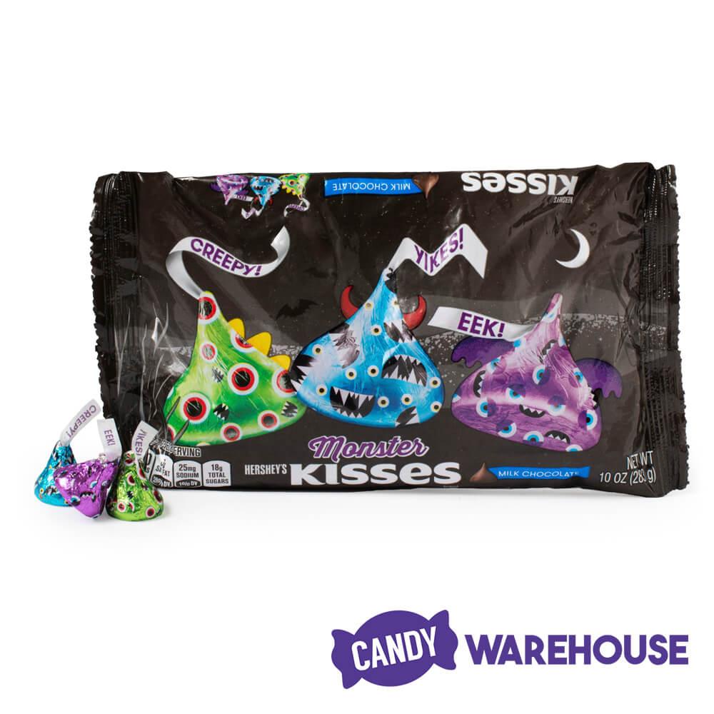 Hershey&#39;s Kisses Halloween Spooky Wrappers: 60-Piece Bag - Candy Warehouse