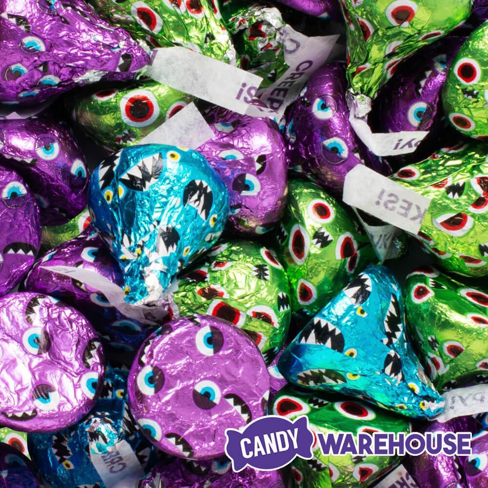 Hershey&#39;s Kisses Halloween Spooky Wrappers: 60-Piece Bag - Candy Warehouse