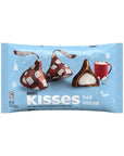 Hershey's Kisses Hot Cocoa Milk Chocolates with Marshmallow Creme: 9-Ounce Bag - Candy Warehouse