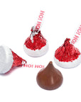 Hershey's Kisses in Santa Hat Foils: 10.1-Ounce Bag