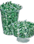 Hershey's Kisses Kiwi Green Foiled Milk Chocolate Candy: 400-Piece Bag - Candy Warehouse