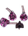 Hershey's Kisses Lava Cake Foiled Dark Chocolates with Gooey Chocolate Centers: 50-Piece Bag