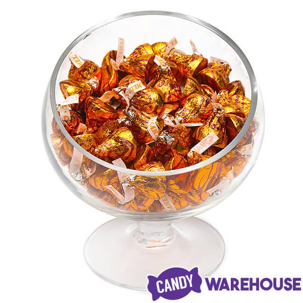 Hershey's Kisses Milk Chocolates with Caramel Filling: 100-Piece Bag - Candy Warehouse