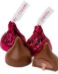 Hershey's Kisses Milk Chocolates with Cherry Cordial Creme Filling: 9-Ounce Bag - Candy Warehouse