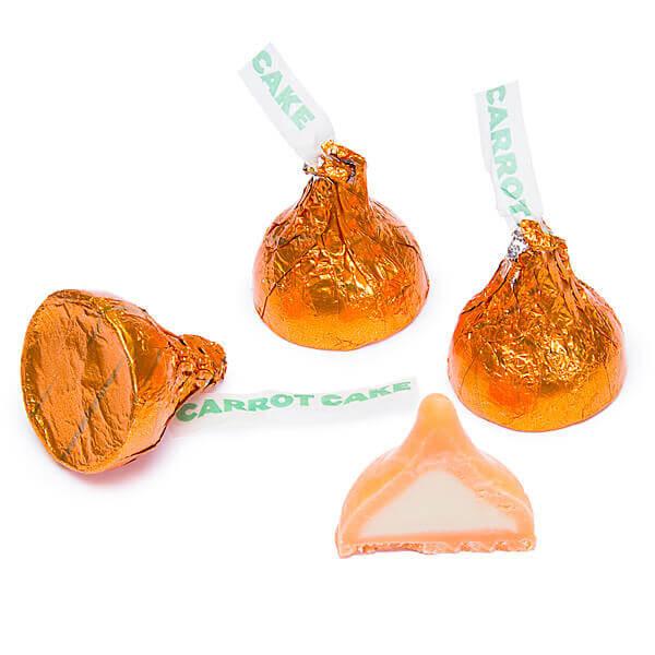 Hershey&#39;s Kisses Orange Foiled Carrot Cake Candy: 9-Ounce Bag - Candy Warehouse