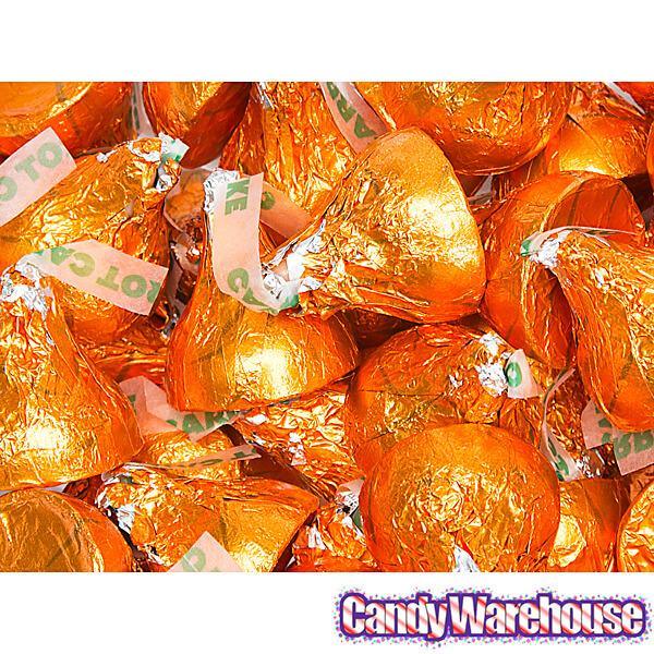 Hershey's Kisses Orange Foiled Carrot Cake Candy: 9-Ounce Bag – Candy ...