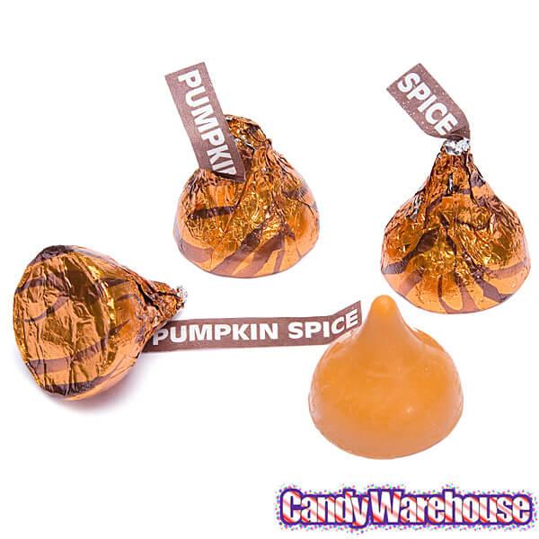 Hershey's Kisses Pumpkin Spice Candy: 60-Piece Bag - Candy Warehouse