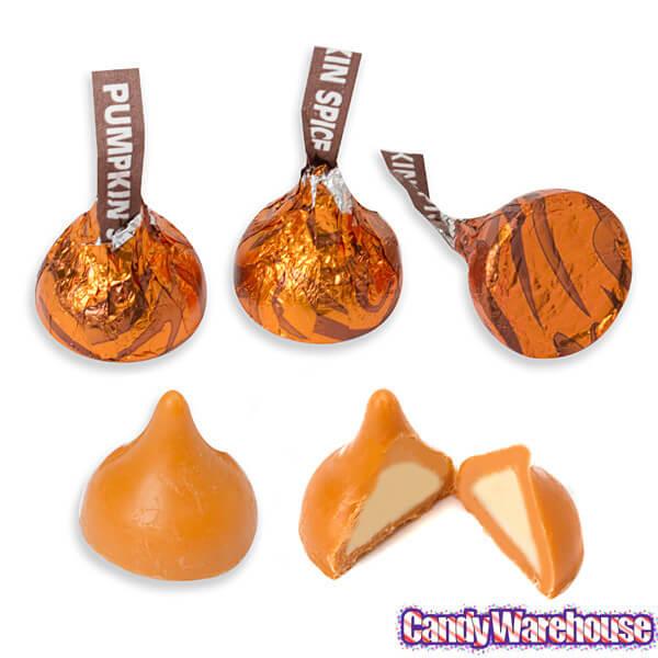 Hershey's Kisses Pumpkin Spice Candy: 60-Piece Bag - Candy Warehouse