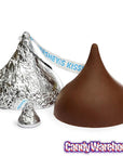 Hershey's Kisses Silver Foiled Big Milk Chocolate Candy: 7-Ounce Gift Box - Candy Warehouse