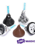 Hershey's Kisses Stickers - Wedding: 108-Piece Sheet - Candy Warehouse