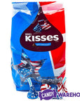 Hershey's Kisses USA Flag Foiled Milk Chocolate Candy: 12-Ounce Bag - Candy Warehouse