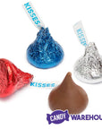 Hershey's Kisses USA Patriotic Foiled Milk Chocolate Candy: 200-Piece Bag