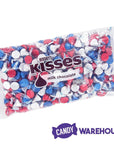 Hershey's Kisses USA Patriotic Foiled Milk Chocolate Candy: 200-Piece Bag