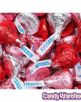 Hershey's Kisses Valentine Foiled Milk Chocolate Candy: 100-Piece Bag - Candy Warehouse