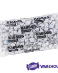 Hershey's Kisses White Foiled Milk Chocolate Candy: 400-Piece Bag