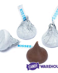 Hershey's Kisses White Foiled Milk Chocolate Candy: 400-Piece Bag