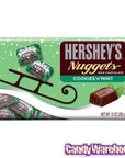 Hershey's Milk Chocolate Christmas Cookies n Mint Nuggets: 10-Ounce Bag