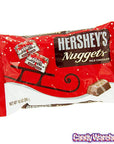 Hershey's Milk Chocolate Christmas Nuggets Candy: 10-Ounce Bag - Candy Warehouse