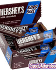 Hershey's Milk Chocolate King Size Candy Bars: 18-Piece Box - Candy Warehouse