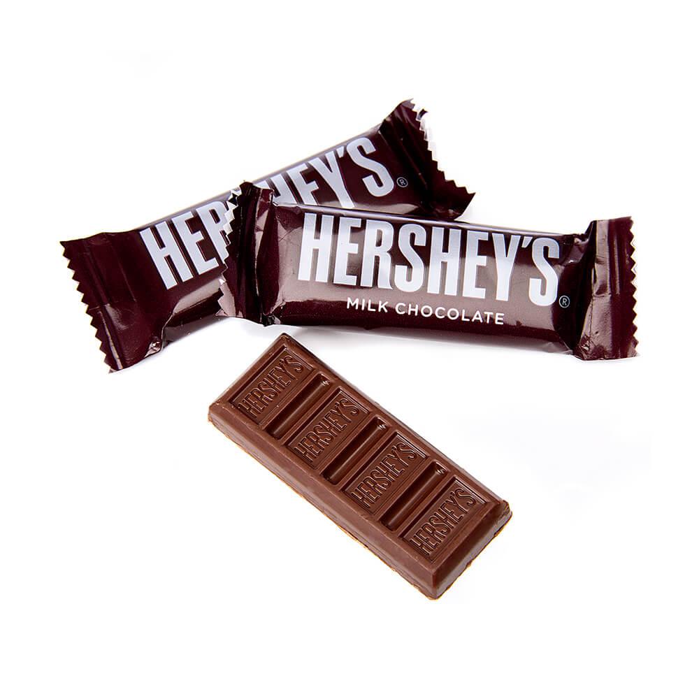 Hershey&#39;s Milk Chocolate Snack Size Candy Bars: 40-Piece Bag - Candy Warehouse