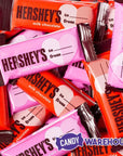 Hershey's Milk Chocolate Valentine Snack Size Bars: 28-Piece Bag - Candy Warehouse