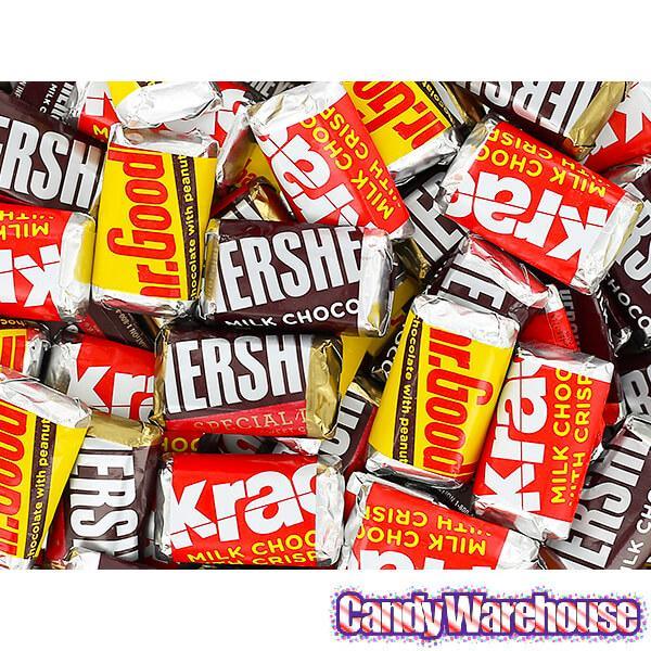 Hershey's Miniatures Chocolate Bars Assortment: 120-Piece Box - Candy Warehouse