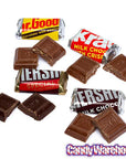 Hershey's Miniatures Chocolate Bars Assortment: 25LB Case - Candy Warehouse