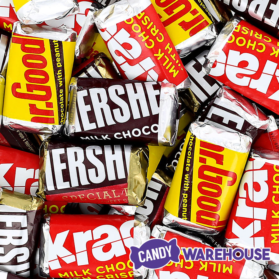 Hershey's Miniatures Assorted Candy Bars - Bulk Bags
