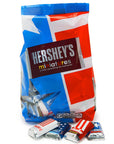 Hershey's Miniatures Chocolate Candy Bars - USA Flag: 12-Ounce Bag