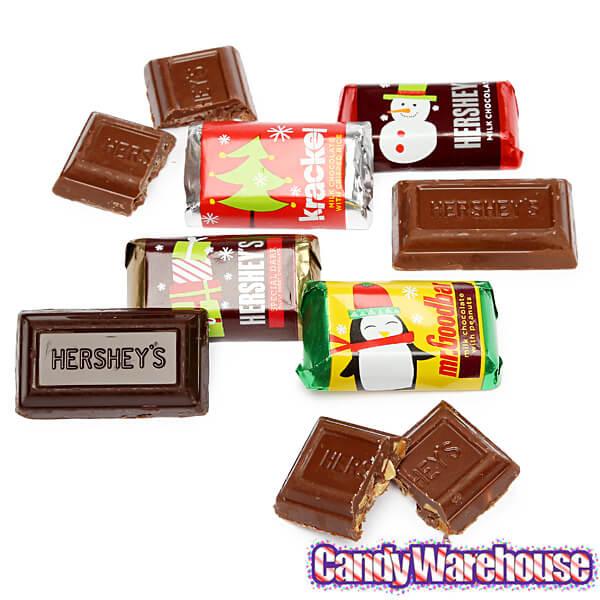 Hershey's Miniatures Christmas Assortment: 100-Piece Bag - Candy Warehouse