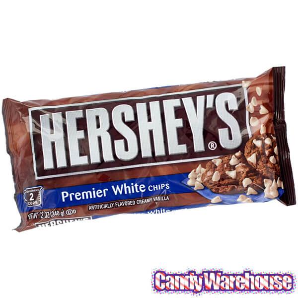 Hershey&#39;s Premier White Vanilla Chips: 12-Ounce Bag - Candy Warehouse