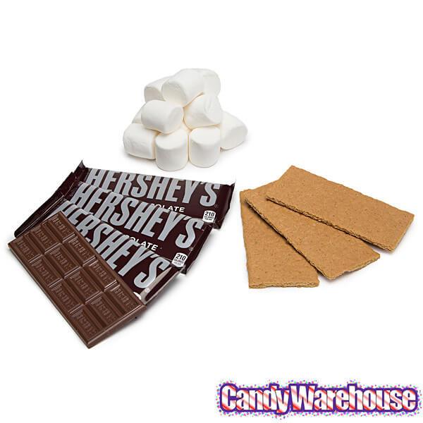 Hershey's S'mores Kit with Graham Crackers and Marshmallows - Candy Warehouse