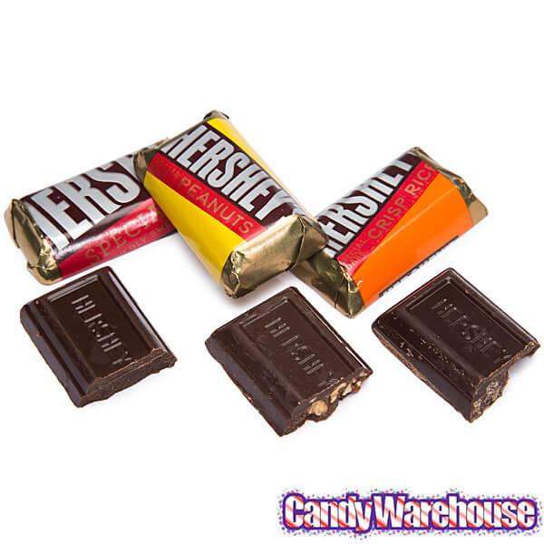 Hershey&#39;s Special Dark Miniatures Chocolate Bars: 10.1-Ounce Bag - Candy Warehouse