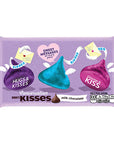 Hershey's Valentine Conversation Kisses Foiled Milk Chocolate Candy: 60-Piece Bag - Candy Warehouse