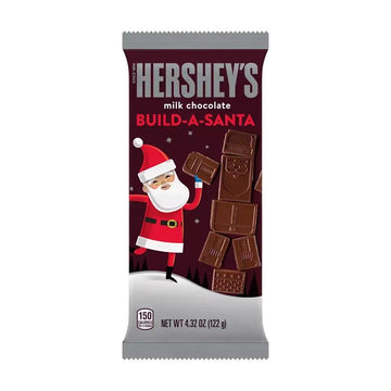 Hershey's Build-A-Santa Milk Chocolate Bars: 12-Piece Box - Candy Warehouse