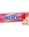 Hi-Chew Fruit Chews 10-Piece Candy Packs - Strawberry: 15-Piece Box - Candy Warehouse