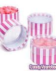 Hot Pink Plastic Cylinder Favor Boxes - 3-Ounce: 6-Piece Set - Candy Warehouse