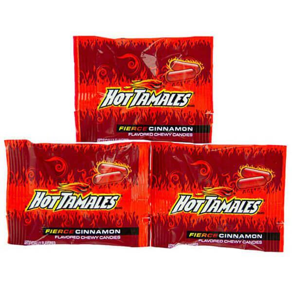 Hot Tamales Candy Snack Packs: 100-Piece Bag - Candy Warehouse