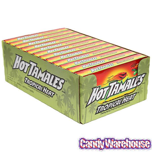 Hot Tamales Tropical Heat Candy 5-Ounce Packs: 12-Piece Box - Candy Warehouse