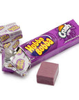 Hubba Bubba Bubble Gum Packs - Grape Crush: 18-Piece Box - Candy Warehouse