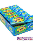 Hubba Bubba Bubble Gum Packs - Sour Blue Raspberry: 18-Piece Box